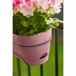 Jardinière Elho   50 cm Rectangulaire Rose Plastique