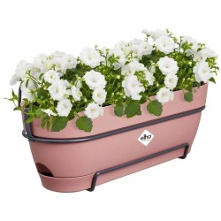 Jardinière Elho   50 cm Rectangulaire Rose Plastique