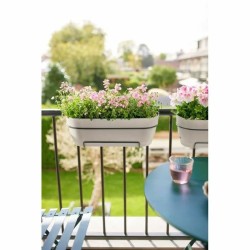 Jardinière Elho   50 cm Blanc Rectangulaire Plastique