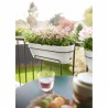 Jardinière Elho   50 cm Blanc Rectangulaire Plastique