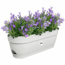 Jardinière Elho   50 cm Blanc Rectangulaire Plastique