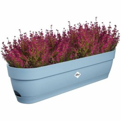 Jardinière Elho   70 cm Rectangulaire Bleu Plastique