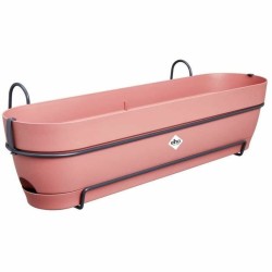 Jardinière Elho   70 cm Rectangulaire Rose Plastique