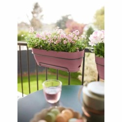 Jardinière Elho   70 cm Rectangulaire Rose Plastique