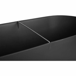 Jardinière Elho   Noir 60 cm Plastique Ovale