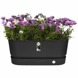 Jardinière Elho   Noir 60 cm Plastique Ovale