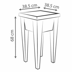 Cache-pot EDA   Végétales Table de culture 38,5 x 38,5 x 68 cm