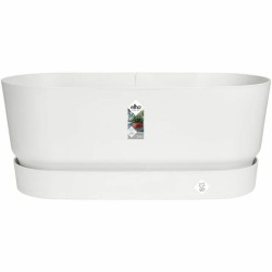 Jardinière Elho   Blanc 60 cm Plastique Ovale