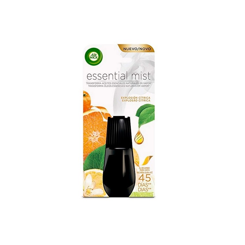 Recharges pour Diffuseur Air Wick Essential Mist (Explosion d'agrumes) 