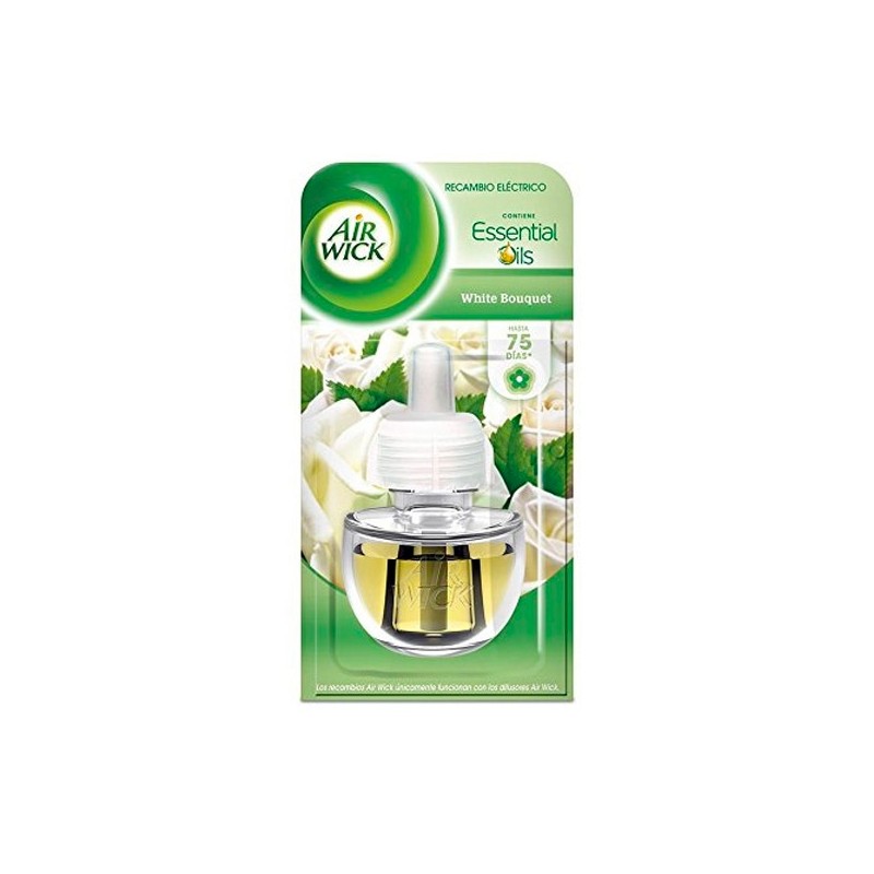 Recharges pour Diffuseur Electrique Air Wick White Bouquet 