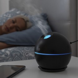 Mini humidificateur diffuseur d'arômes Black InnovaGoods