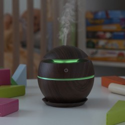 Mini humidificateur diffuseur d'arômes Dark Walnut InnovaGoods