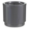 Pot auto-arrosant Argenté polypropylène 26 x 25 x 26 cm (4 Unités)