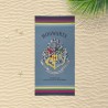 Serviette de plage Harry Potter 8445484050370 Bleu 88 % Coton 12 % Polyester