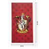 Serviette de plage Harry Potter 2200009067_ Rouge 100 % polyester