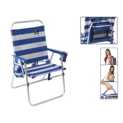 Chaise Pliante 117434 Bleu