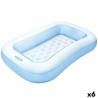 Pataugeoire gonflable pour enfants Intex Rectangulaire Bleu Blanc 90 L 166 x 25 x 100 cm (6 Unités)