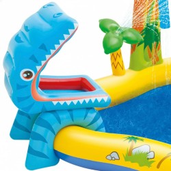 Pataugeoire gonflable pour enfants Intex Parc de jeux Dinosaures 272 L 249 x 109 x 191 cm (2 Unités)