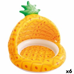 Pataugeoire gonflable pour enfants Intex Ananas 45 L 102 x 94 x 102 cm (6 Unités)