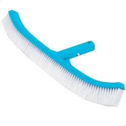 Brosse de piscine courbée Intex 41,5 x 8 x 17 cm (12 Unités)