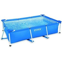 Piscine Démontable Intex Rectangulaire Bleu 300 x 200 x 75 cm