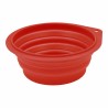 Gamelle Pliable pour Animaux Domestiques Nayeco Rouge Silicone 500 ml