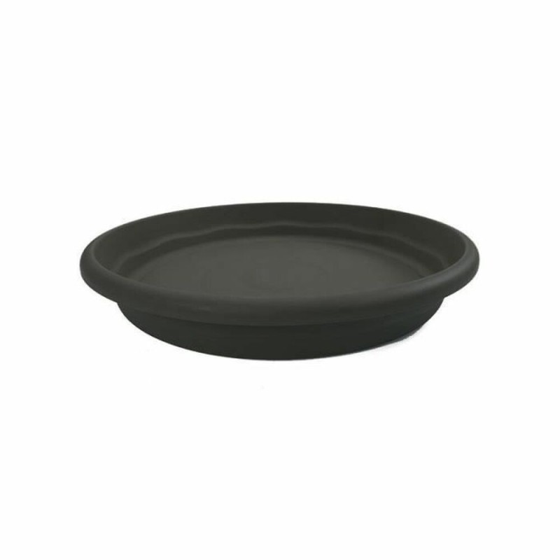 Sous-pot Plastiken Capri Ø 70 cm Rond Anthracite