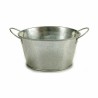 Cache-pot Seau Argenté Zinc 27,5 x 10,5 x 20 cm (24 Unités)