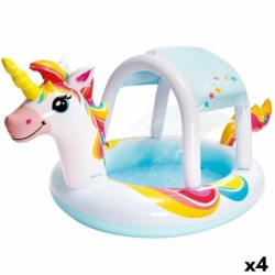 Pataugeoire gonflable pour enfants Intex Licorne 254 x 109 x 132 cm 130 L (4 Unités)