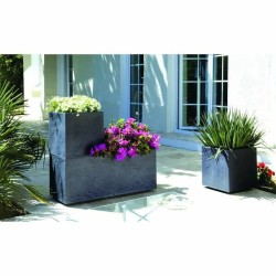 Cache-pot EDA Anthracite Plastique 99 x 39 x 43 cm