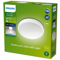 Applique de plafond Philips Doris Blanc 6 W (4000 K)