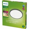 LED plafond Philips Superslim Noir 15 W