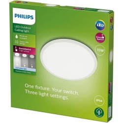 LED plafond Philips Superslim Blanc 15 W (4000 K)