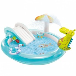 Pataugeoire gonflable pour enfants Intex Gator Play Center         201 x 84 x 17 cm  