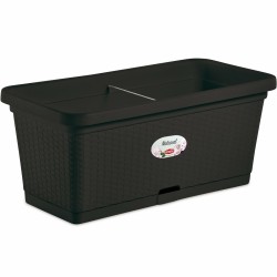 Cache-pot Stefanplast Anthracite Plastique 80 cm