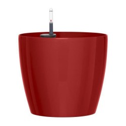 Pot auto-arrosant Poétic   Rouge Ø 30 cm