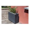 Pot EDA Anthracite Plastique