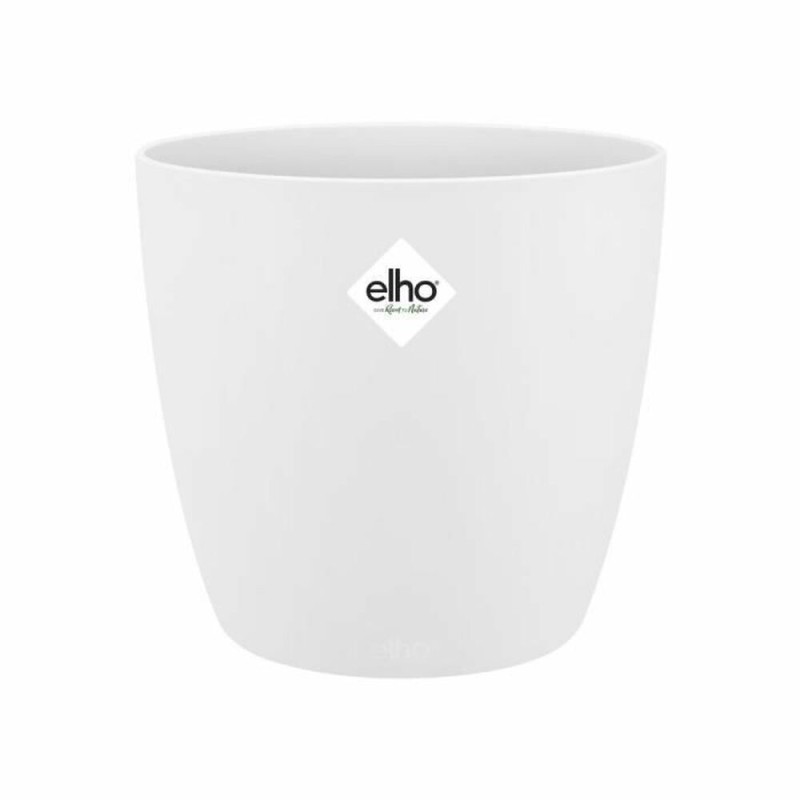 Pot Elho 5642723015000 Blanc polypropylène Plastique Rond