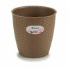 Cache-pot Stefanplast Marron Plastique 19 x 17,5 x 19 cm (12 Unités)