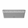 Jardinière auto-arrosante Stefanplast Gaia Gris Plastique 49,5 x 17 x 19 cm (12 Unités)