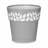 Pot auto-arrosant Stefanplast Cloe Gris Plastique 19 x 19 x 19 cm (12 Unités)