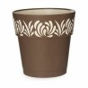 Pot auto-arrosant Stefanplast Gaia Marron Plastique 25 x 25 x 25 cm (6 Unités)