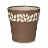 Pot auto-arrosant Stefanplast Cloe Marron Plastique 19 x 19 x 19 cm (12 Unités)