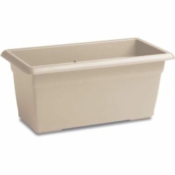 Pot Blanc Plastique Rectangulaire 80 cm