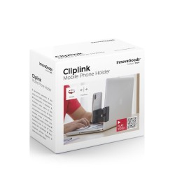 Support avec Pince pour Téléphone Portable à Plusieurs Positions Cliplink InnovaGoods