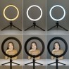 Selfie Ring Light Anneau de Lumière avec Triepied et Télécommande Youaro InnovaGoods