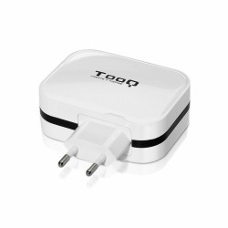 Chargeur mural TooQ TQWC-1S04WT USB x 4 34W Blanc Noir 34 W