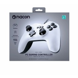 Manette de console de jeux vidéo Nacon PCGC-100WHITE       