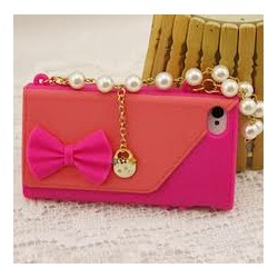 Coque iPhone 4/4S Sac avec Perles