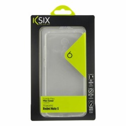 Protection pour téléphone portable Xiaomi Redmi Note 5 KSIX Flex TPU Transparent